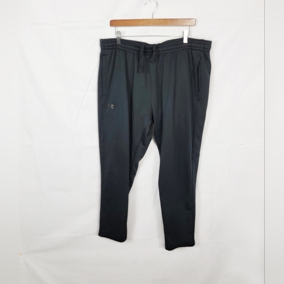 Mens Xxl Under Armour Black Jogger Pants - Picture 1 of 6
